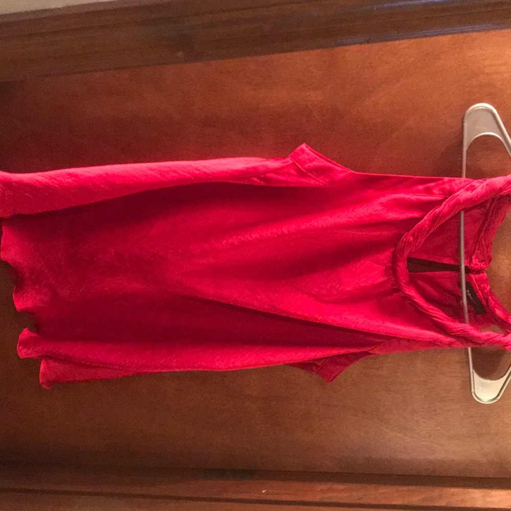 Red tank top